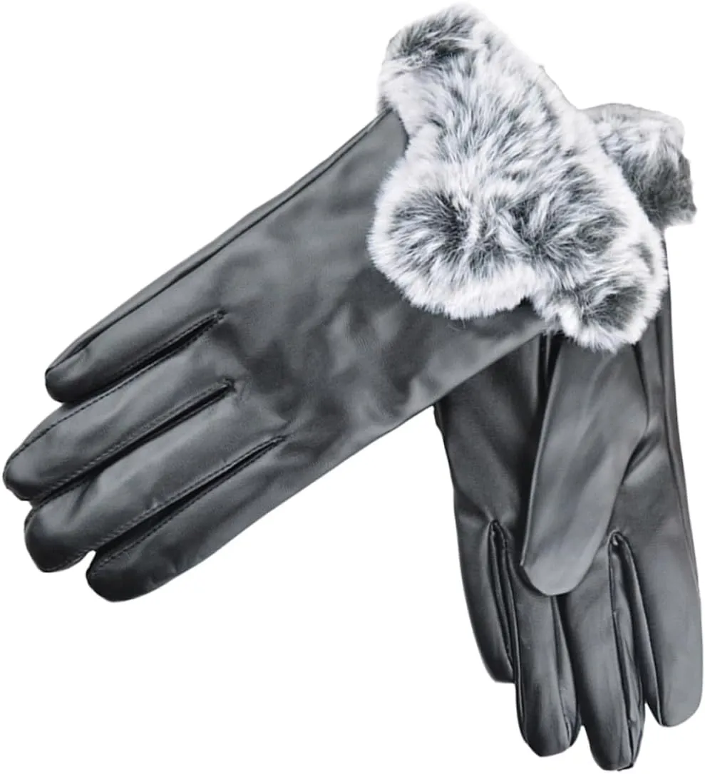 1 Pair Winter Thermal Gloves Men's Windproof Gloves Touch Screen Warm for Hiking Cycling Camping