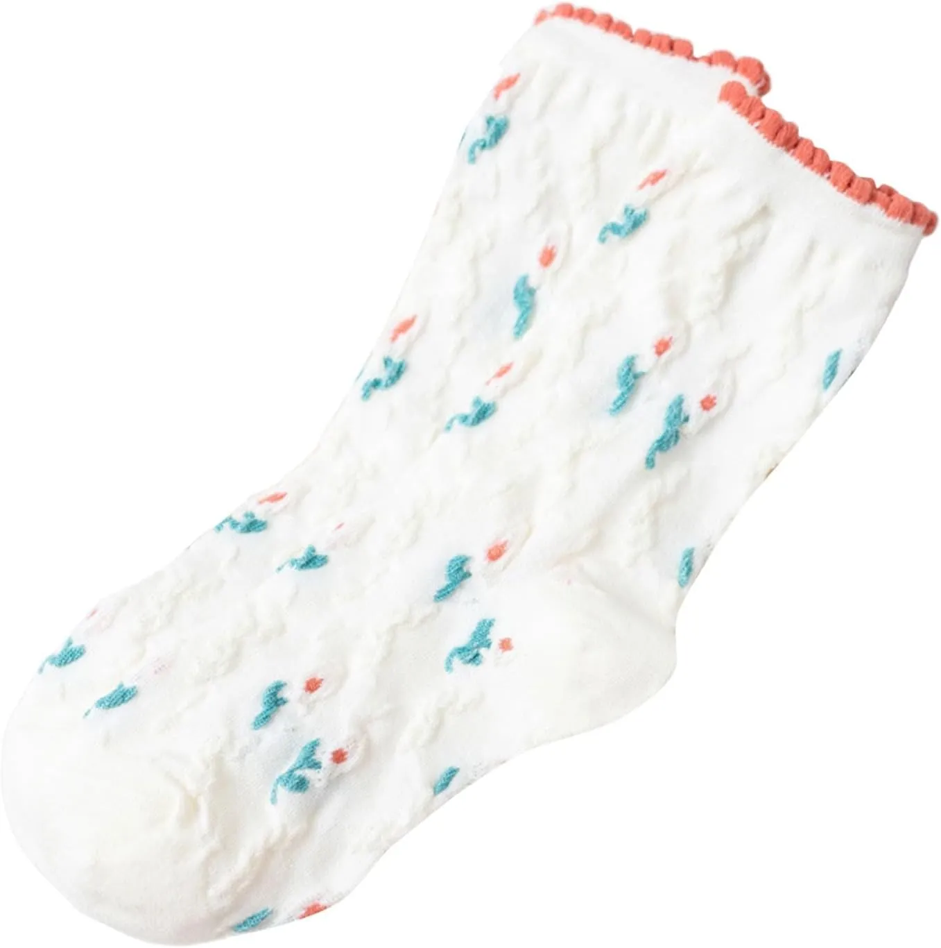 Ankle Socks For Women Cotton Casual Comfortable Breathable Soft Cute Ruffle Crew Sock