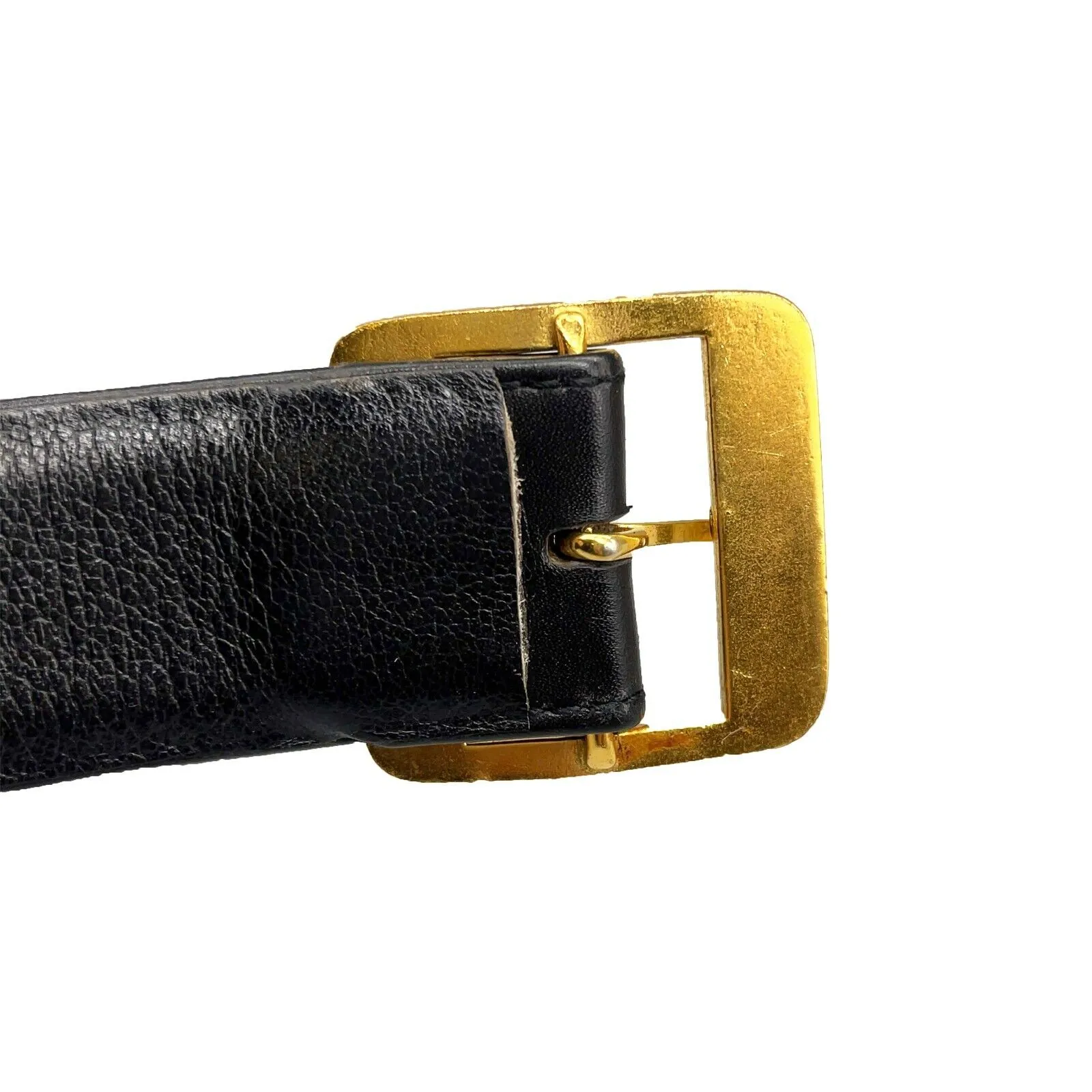 Chanel - 03P Stamped Paris Leather Black