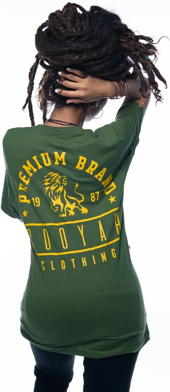 Cooyah Cotton Rasta T Shirts for Women Graphic Tee Vintage Bohemian Tops