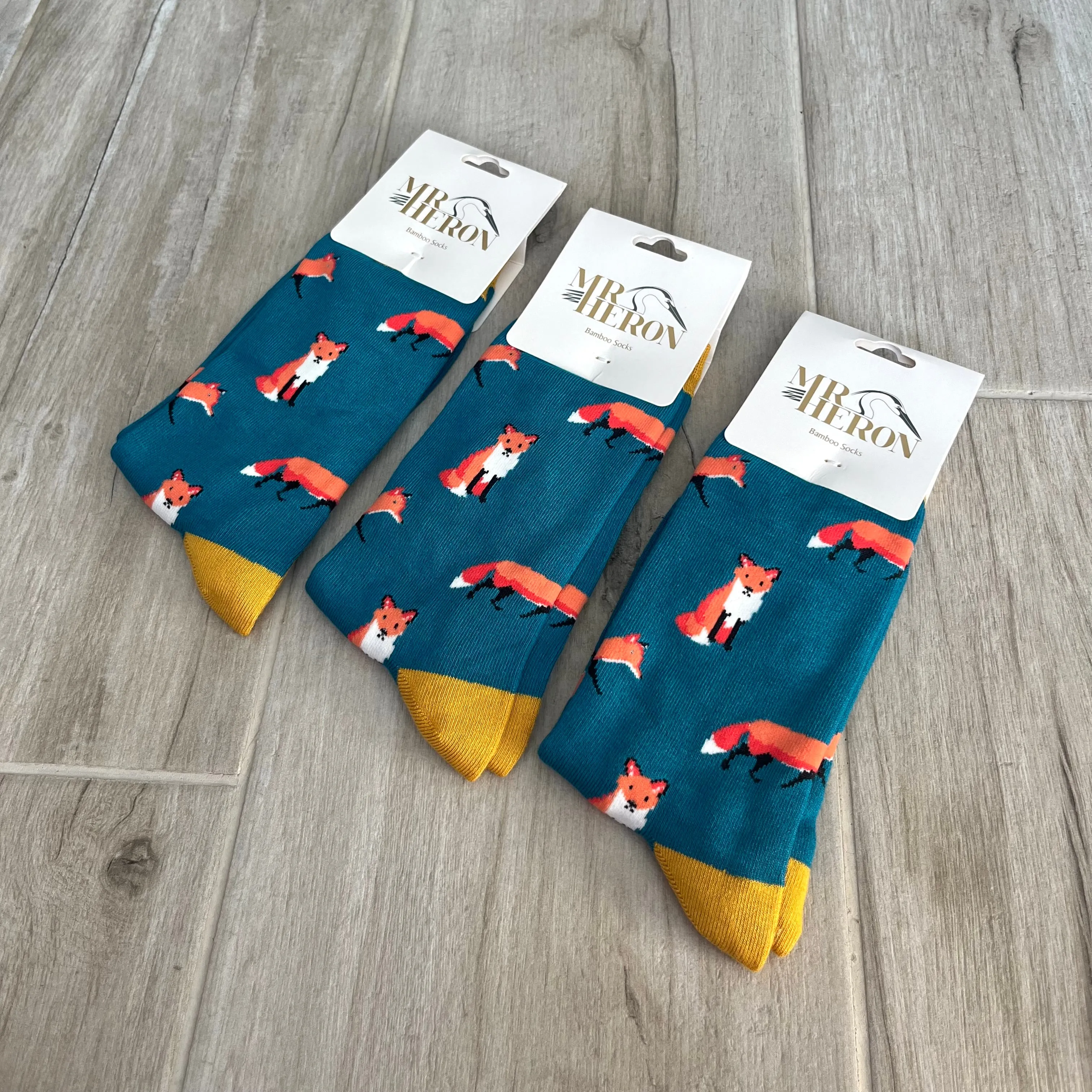 Fox Bamboo Socks Mens