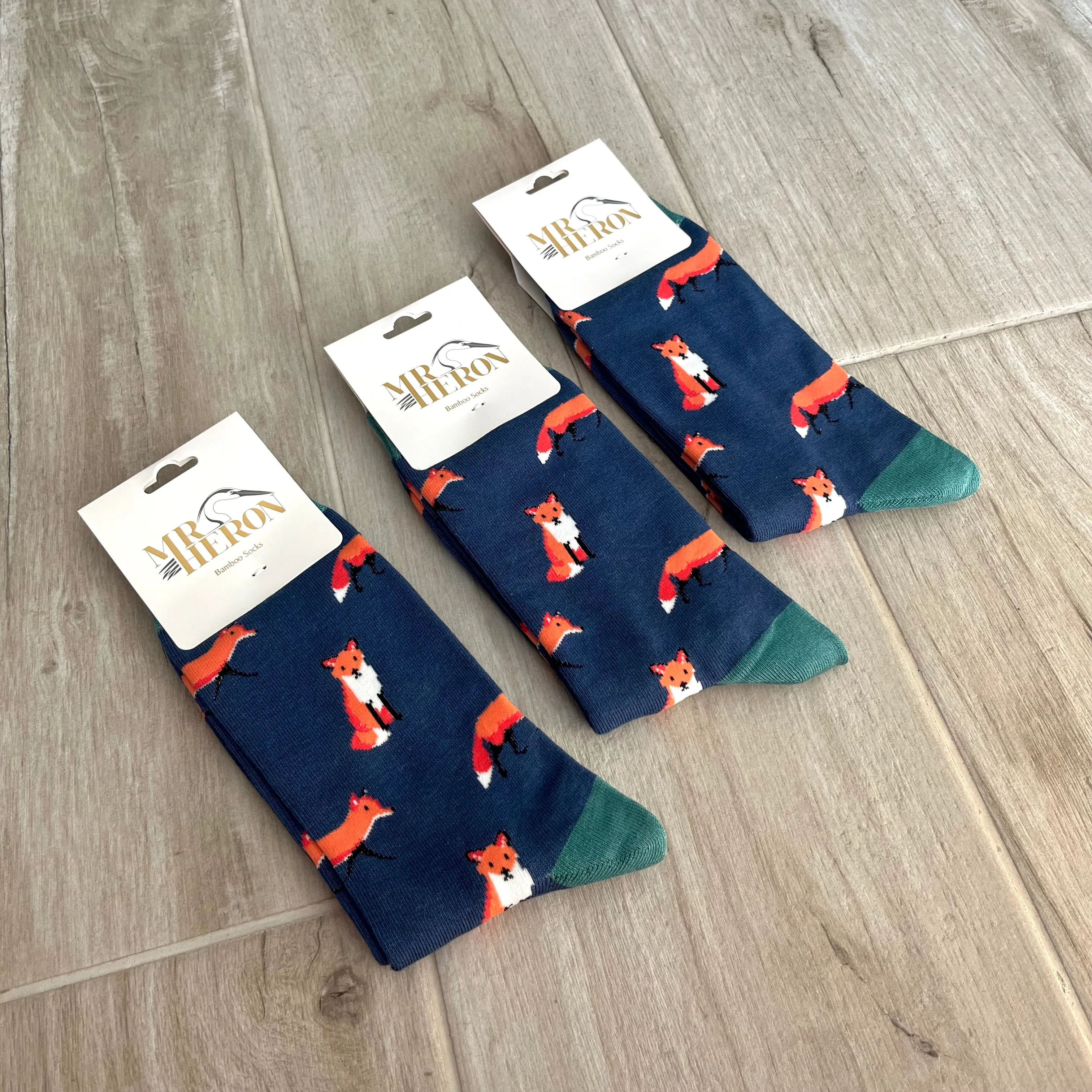 Fox Bamboo Socks Mens