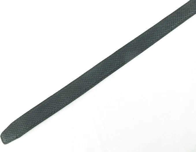 Genuine python leather skin belts for men snakeskin dress belt casual men's belt snake leather belts for men width 1.5"