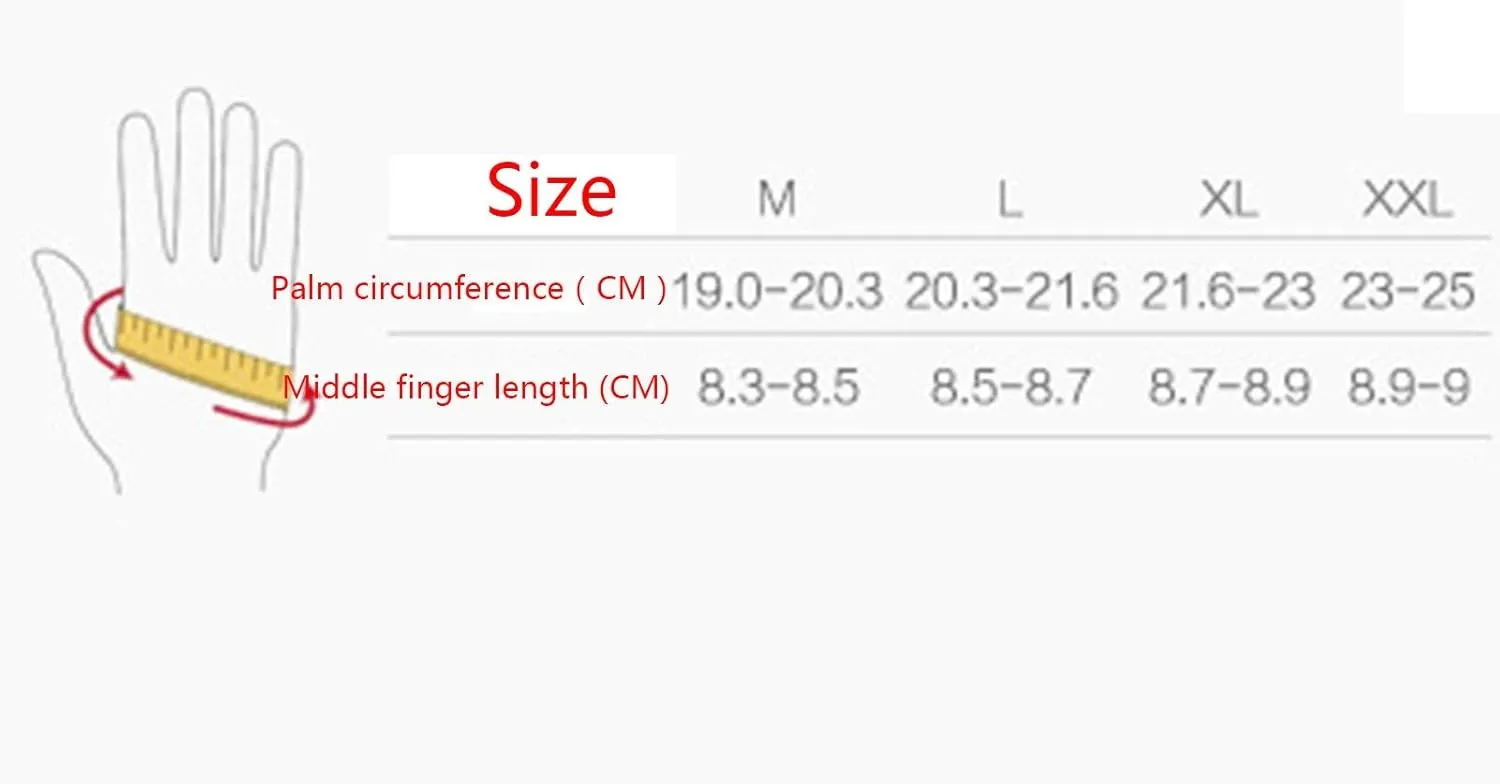 Gloves Men's Touch Screen Gloves, Winter Warm Non-Slip Knitted Gloves, Warm Gloves, Driving Gloves, Cycling Gloves, Running Gloves (Color : C, Size : L)