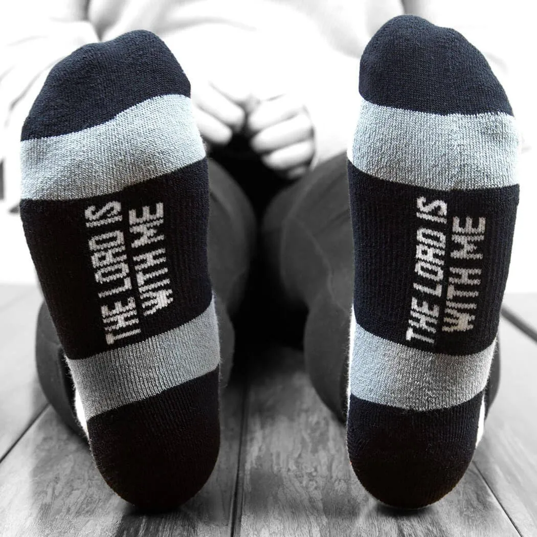 Gone For a Run Inspirational Ankle Socks for Women - Affirmation - Fun Running Socks - Runners Gifts & Motivation