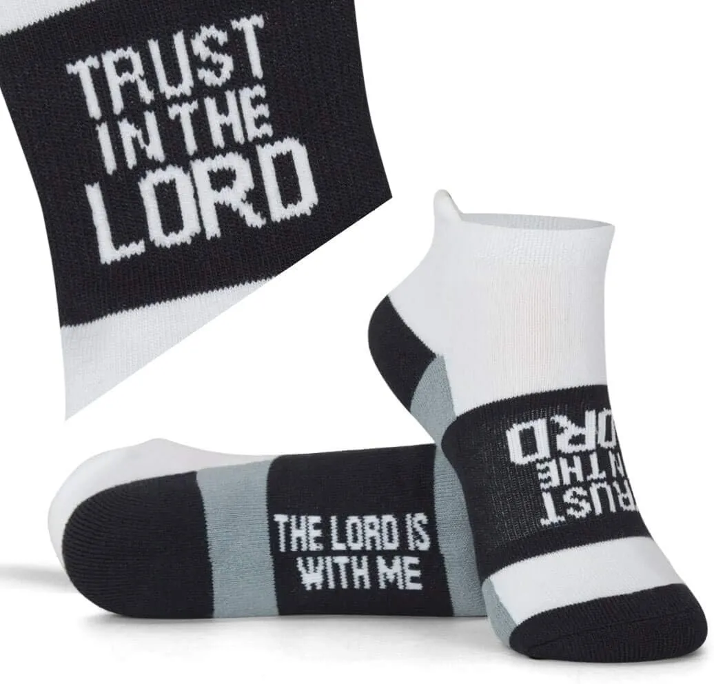 Gone For a Run Inspirational Ankle Socks for Women - Affirmation - Fun Running Socks - Runners Gifts & Motivation