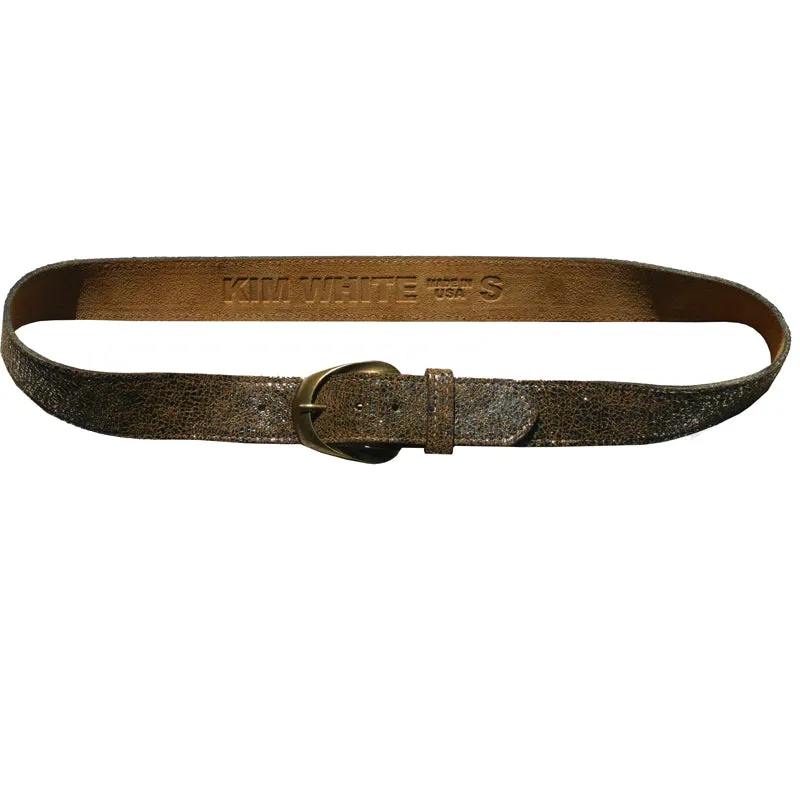 Inverted Ribbon -Antique Gold Metallic