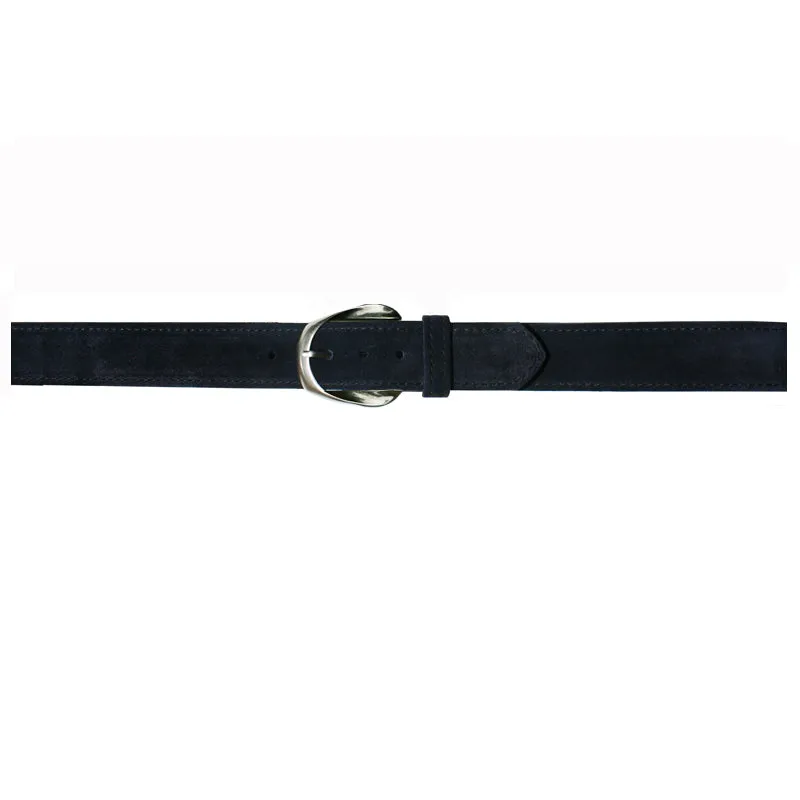 Inverted Ribbon -Navy Suede