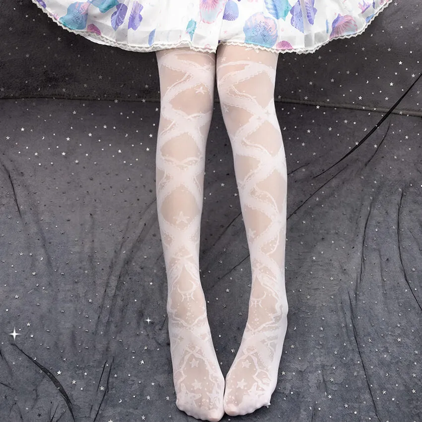 Lolita Starfish & Sand Stockings