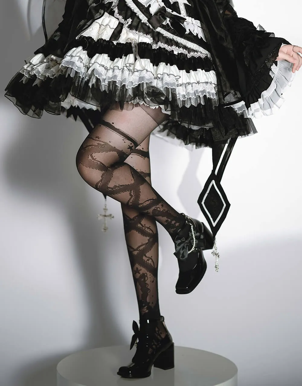 Lolita Starfish & Sand Stockings