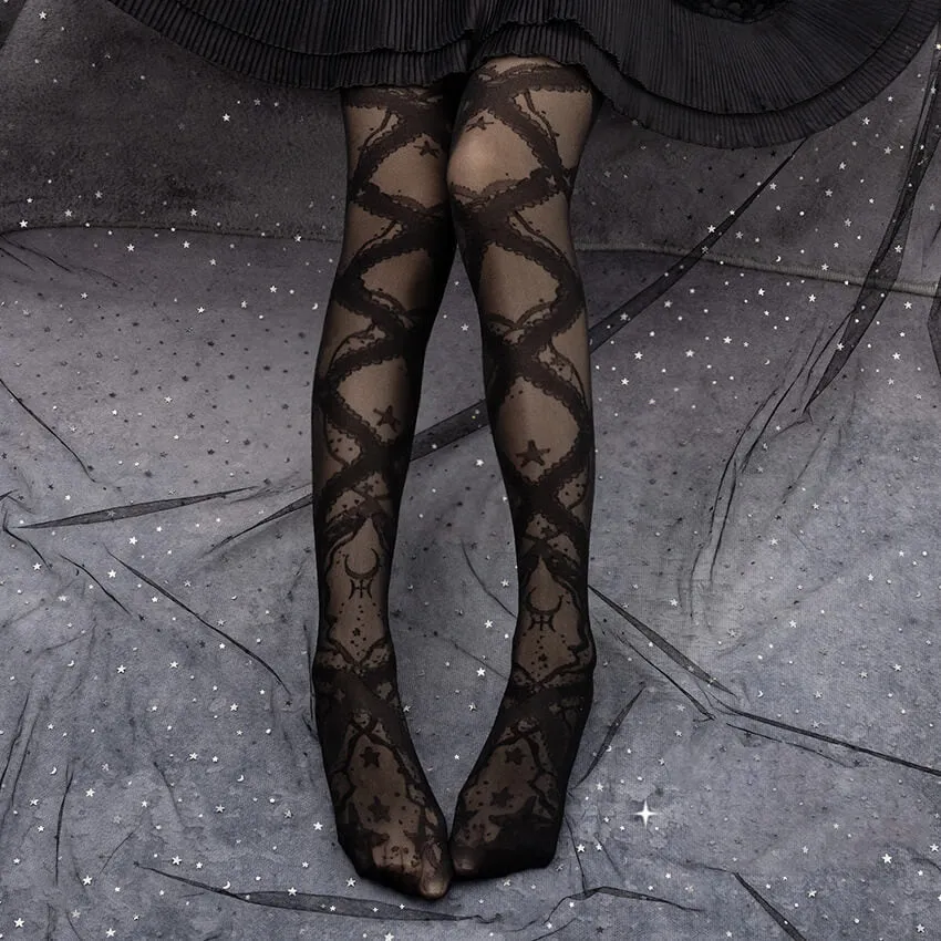 Lolita Starfish & Sand Stockings