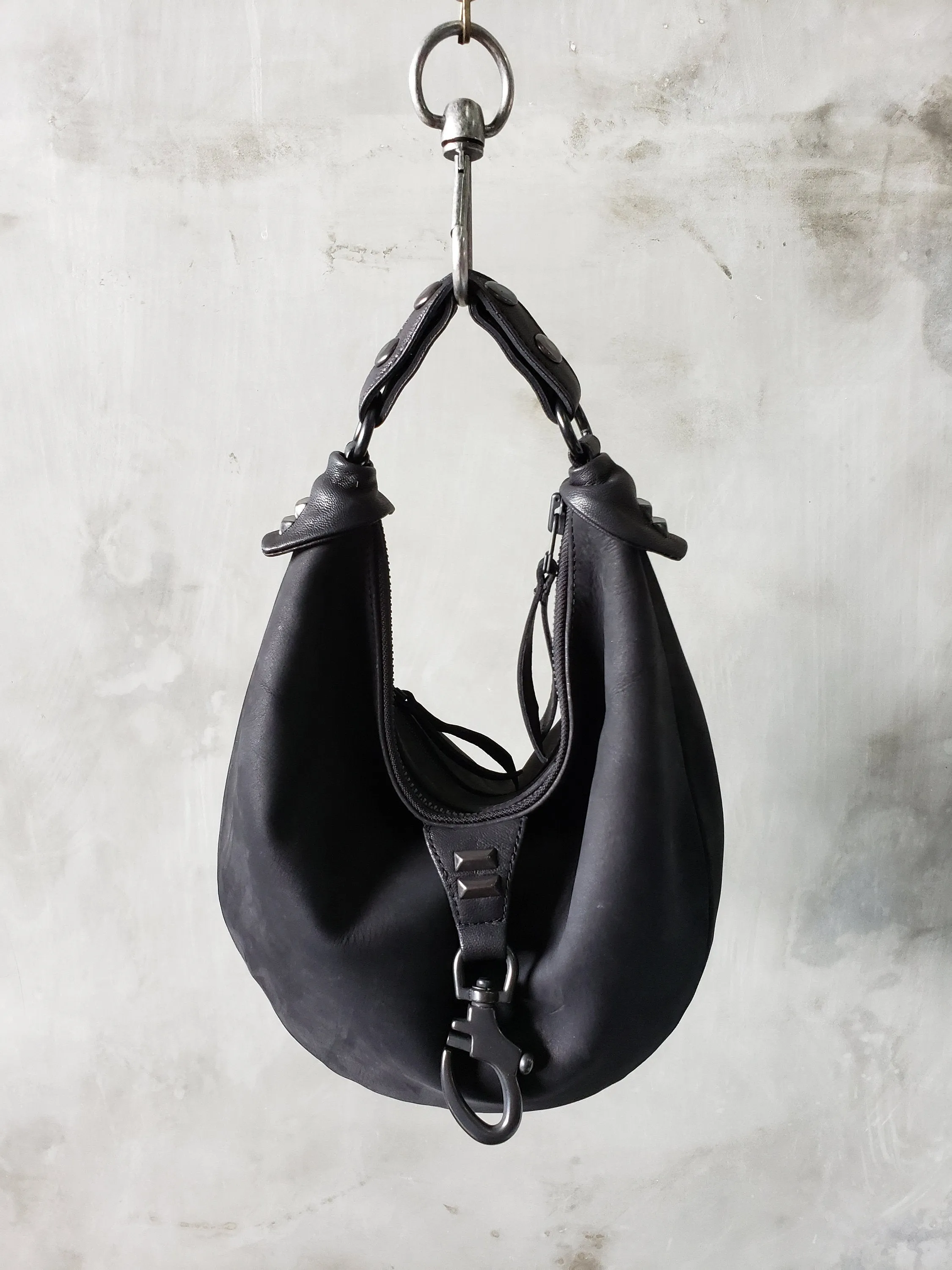 Mega Commander Leather Shoulder Bag