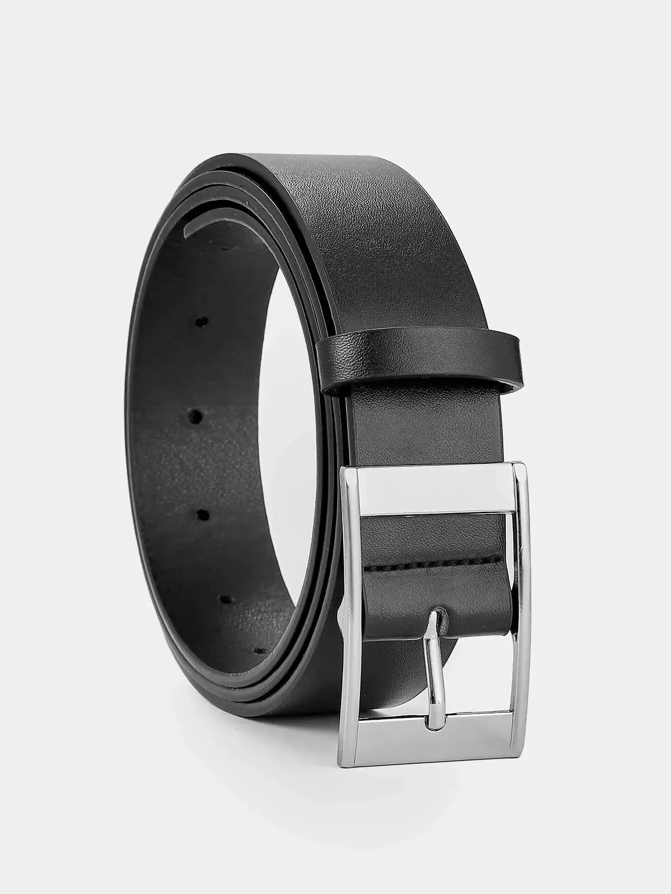 New Luxury Belt for Men PU Leather Belt Metal Pin Buckle High Quality Famous Brand Designer Waist Strap Belts for Jeans Men Belt
