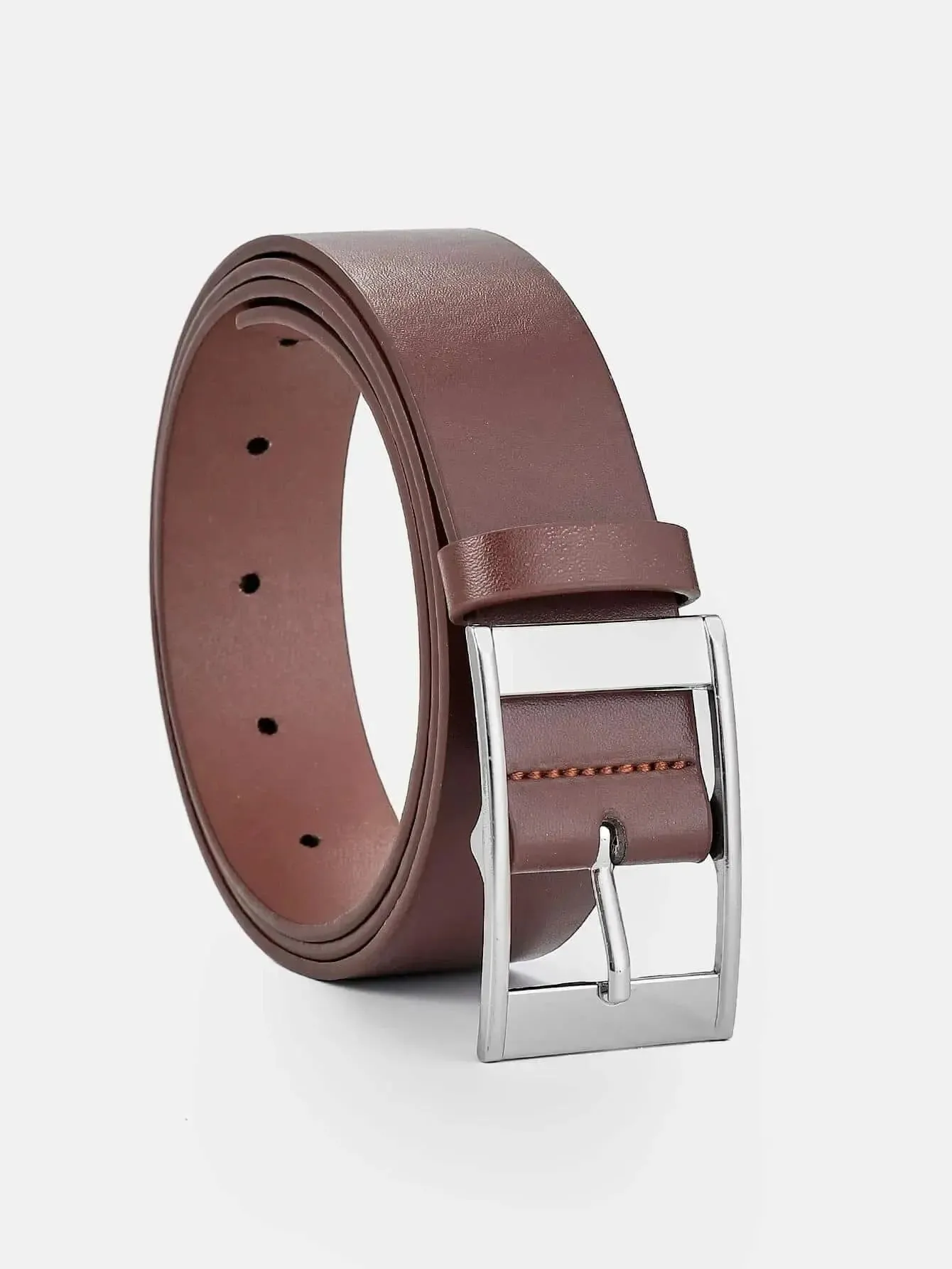 New Luxury Belt for Men PU Leather Belt Metal Pin Buckle High Quality Famous Brand Designer Waist Strap Belts for Jeans Men Belt