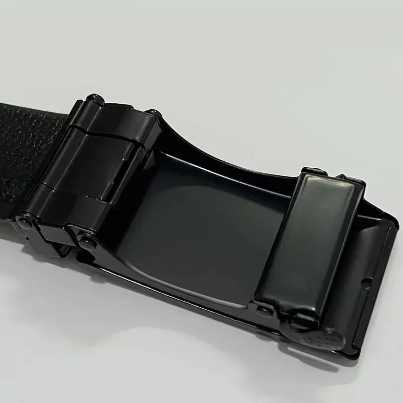 New Men's Belt Casual Fashion Automatic Buckle Business Leather Belts For Men Jeans High Quality Strap Ideal Gift Choice