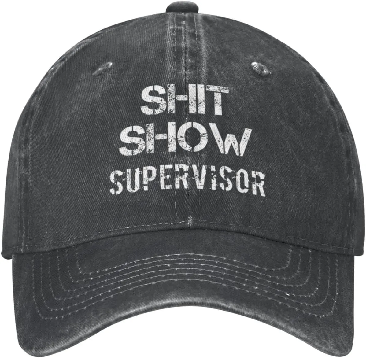 Show Supervisor Baseball Hat Funny Caps for Men Women Unisex Vintage Caps