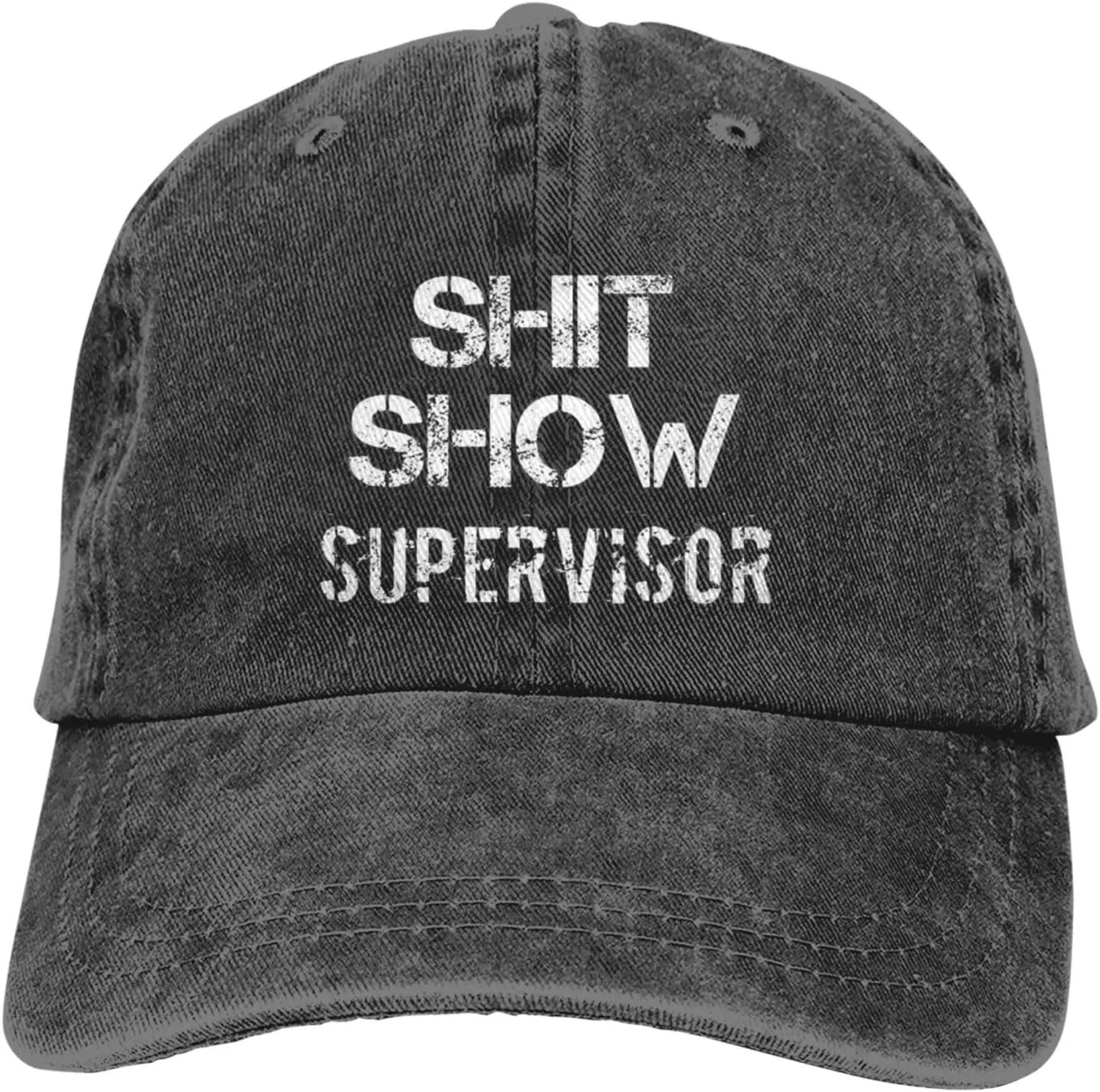 Show Supervisor Baseball Hat Funny Caps for Men Women Unisex Vintage Caps