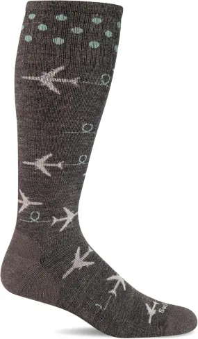 Sockwell Women's In Flight Fun Moderate Graduated Compression Sock