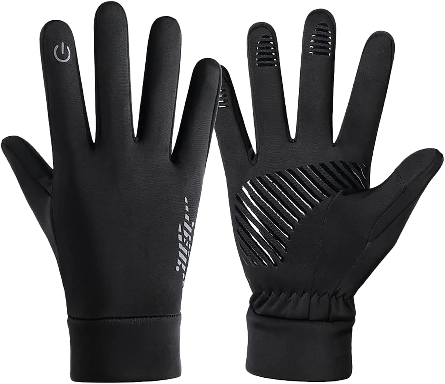 Women's Touchscreen Gloves Winter Elastic Cuff Texting Gloves Winter Warm Lined Knit Gloves